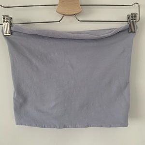 Brandy Melville baby blue tube top